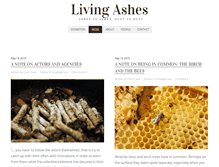 Tablet Screenshot of livingashes.net